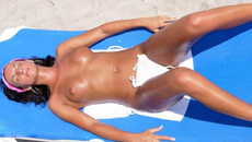 Nude beach voyeur